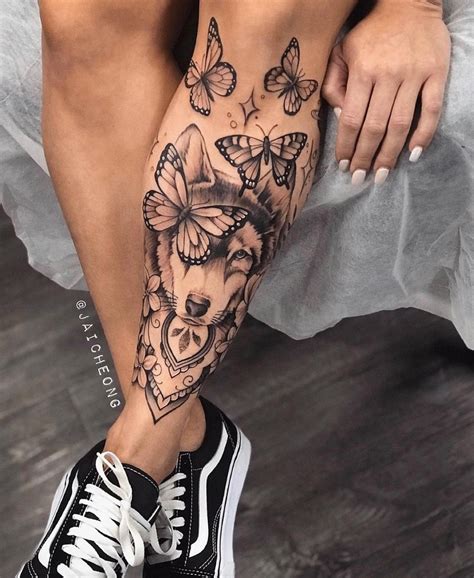 tattoo en pierna de mujer|54 ideas de Tatuajes pierna mujer